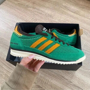 New Adidas Wales Bonner SL72 Sneaker Shoes Knit Green Womens Size 7